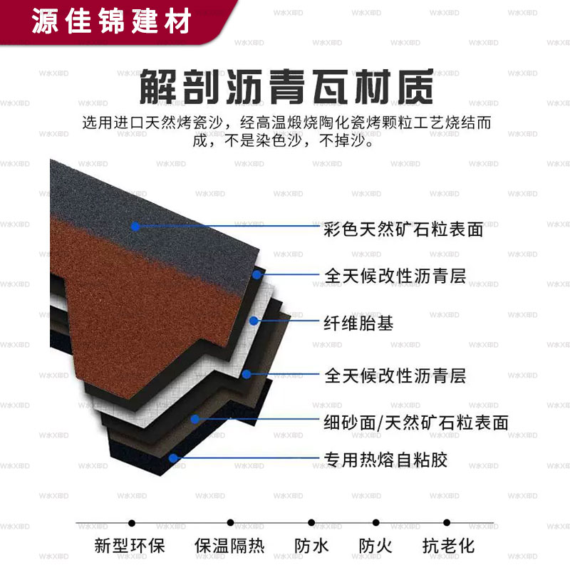 广东沥青瓦材质